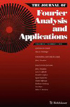 JOURNAL OF FOURIER ANALYSIS AND APPLICATIONS杂志封面